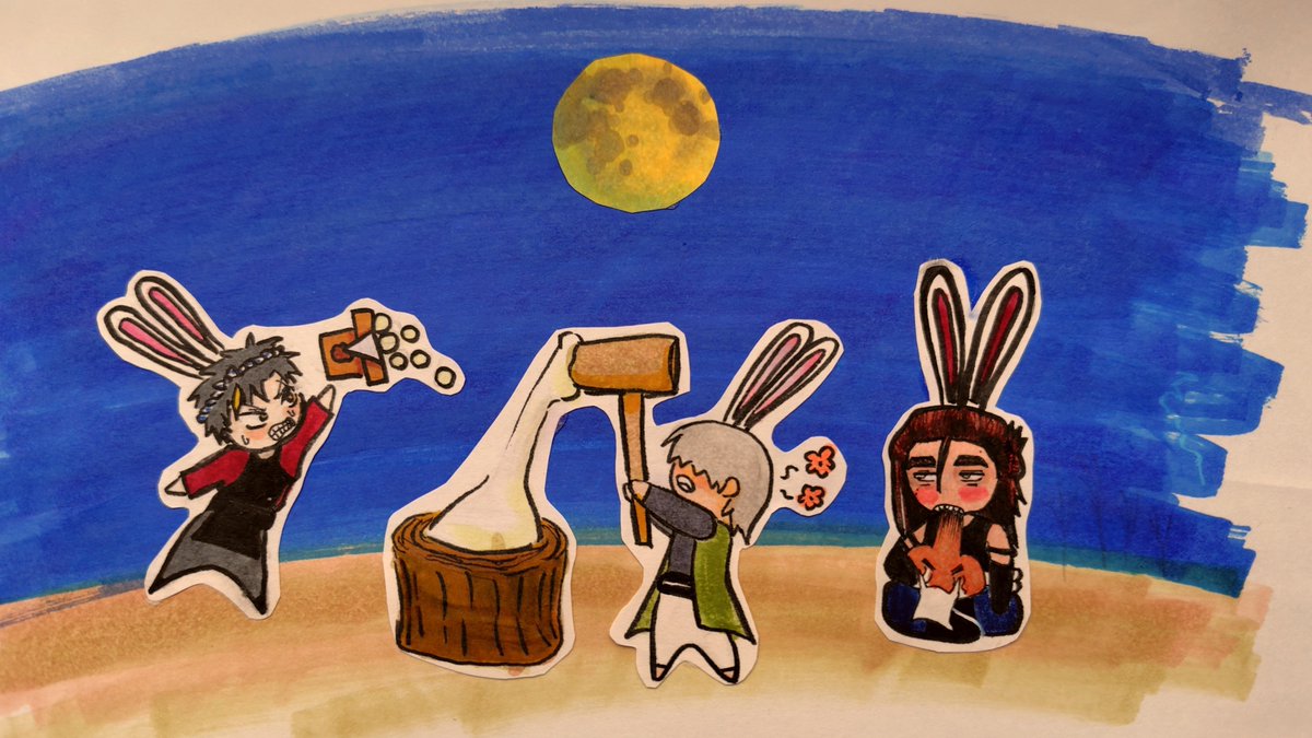 orca_more_orca6's tweet photo. 十五夜🐰🌕️🐰過ぎたね
ミニキャラ難しい 誰も似ない パチ(モン)ドッグス
#スラマードッグス
#교도소의개들
#slammerdogs https://t.co/6SUbfn6veI