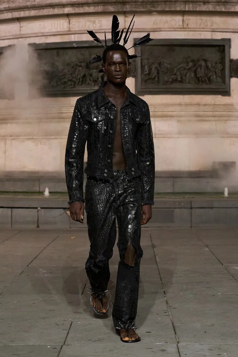 byMadeStudio's tweet photo. 🚨Matières Fécales Spring 2027 rtw Menswear Collection https://t.co/gexirzCUXy