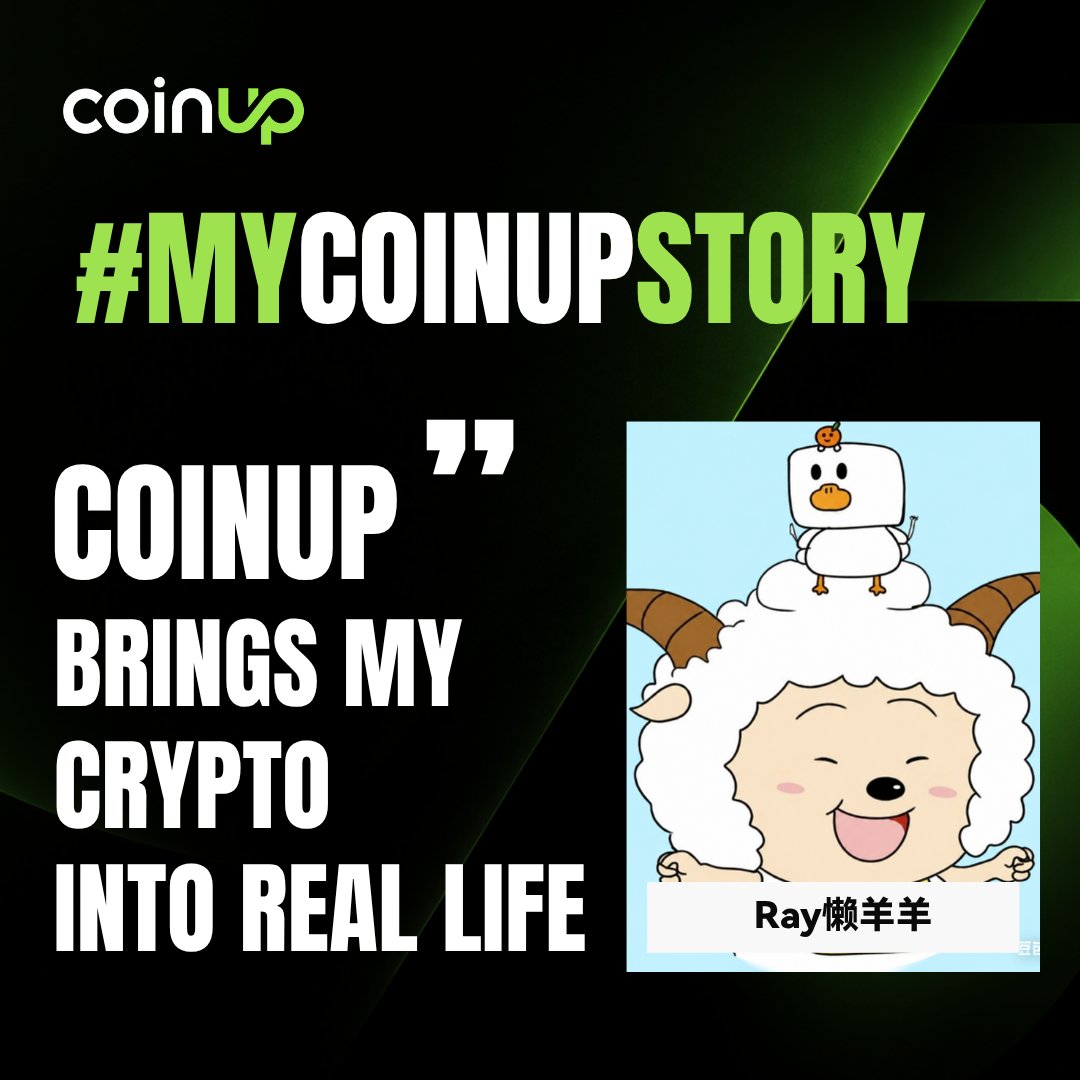 CoinUpOfficials's tweet photo. Ray’s CoinUp story began with our CPX Card.

From receiving personal support from @Queenie_CoinUp  during the application process to making his first in-store purchase with USDT, he discovered that crypto could go beyond trading and become part of everyday life.

From trading, wealth management, and payments into one account, CoinUp connects what he earns with how he uses it. 💚

#MyCoinUpStory #CoinUpTurns5