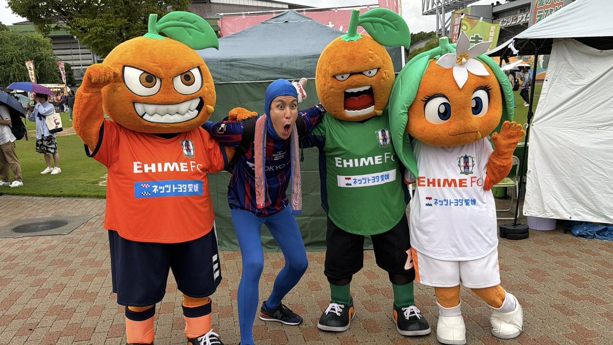 Kohalon's tweet photo. ニンスタ到着！！！！ 
#FC東京 #愛媛FC https://t.co/vvnWfhywem