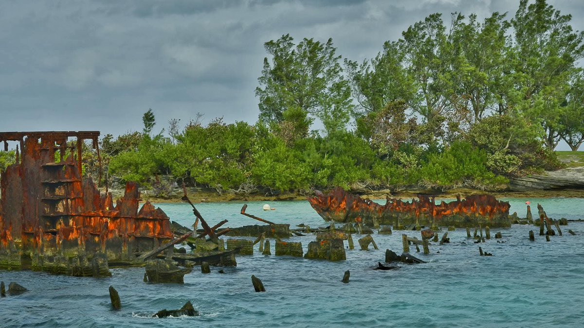 mattnation73's tweet photo. @ContinualDew @archeohistories That's what's left of it in Bermuda https://t.co/Q9FDzqdwpy
