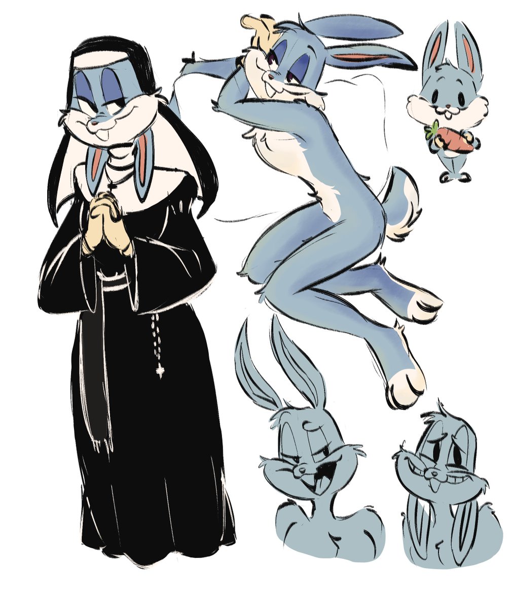 EosAv16's tweet photo. Aún trato de averiguar como dibujar a este desgraciado 
#bugsbunny https://t.co/a307Pg2slm