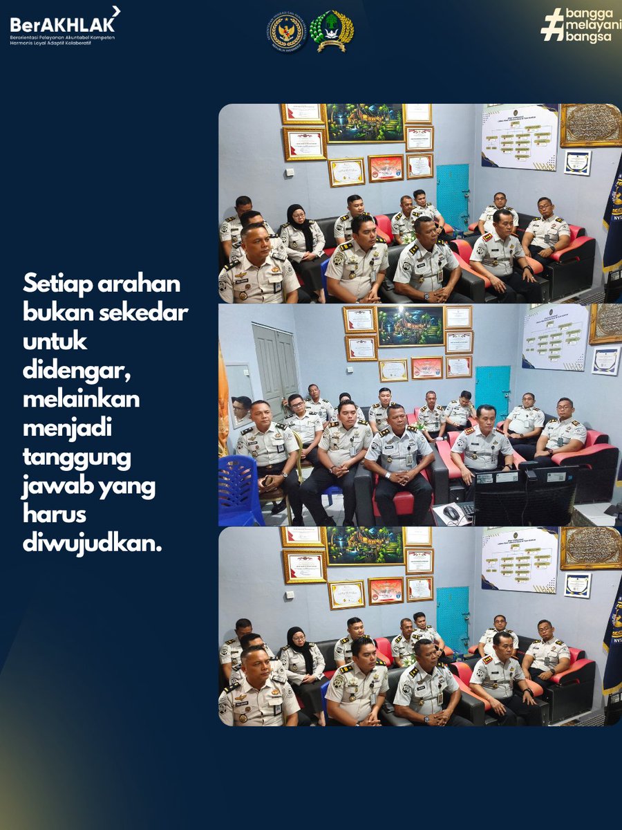 HumasLapasTelku's tweet photo. Arahan Dirjen Pemasyarakatan, Lapas Teluk Kuantan Siap Tingkatkan Kedisiplinan dan Pengawasan

Teluk Kuantan — Kepala Lembaga Pemasyarakatan Kelas IIB Teluk Kuantan beserta jajaran mengikuti kegiatan Pengarahan Direktur Jenderal Pemasyarakatan secara daring melalui Zoom Meeting https://t.co/FDB1Pb3BuP