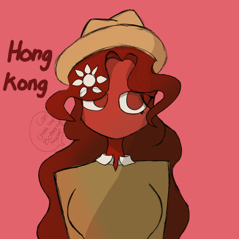 Tristworld_'s tweet photo. Hong Kong(china's special Territory)#countryhumans #hongkong #china #art #atistofx https://t.co/5Hiq9XIIvn