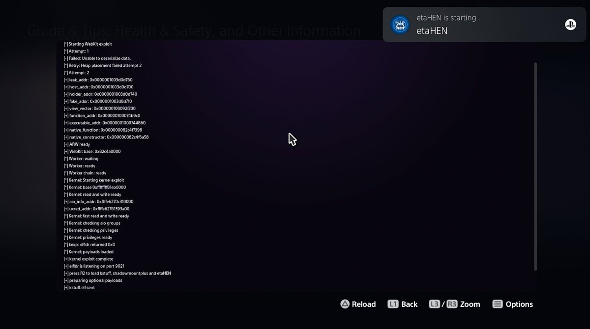 Vynxly's tweet photo. PS5 Relapse Jailbreak for 7.00 - 13.60 is now available

Set your PS5 DNS to 45.56.67.85
Go to User Guide
Enter this URL: https://t.co/TgorkYAHXI
Click the logo and have fun 🥳

#PS5 #Jailbreaking #Jailbreak https://t.co/JKNpBkXr0D