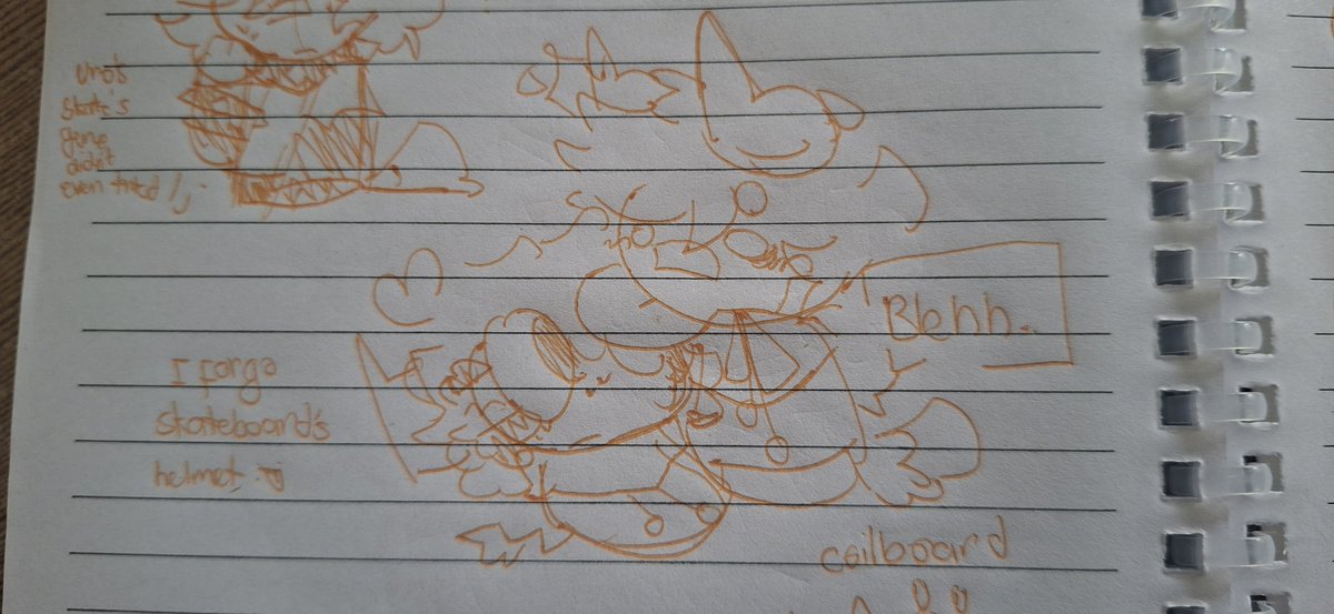 Fizzytreat's tweet photo. Coilboard doodle instead of listening to my teachers 😢, oh and a fanchild, hi
#coilboard #skateboard #coil #phighting https://t.co/YisyIYNDwb