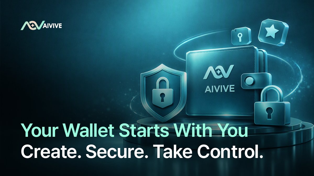 aiviveapp's tweet photo. Your wallet starts with you.

Create your AIVIVE wallet and securely store your recovery words to keep control of your wallet from the start.

One wallet. Your keys. Your control.

#AIVIVE #AIVIVEApp #CryptoWallet #Web3 #SelfCustody https://t.co/RDrNNSadfU