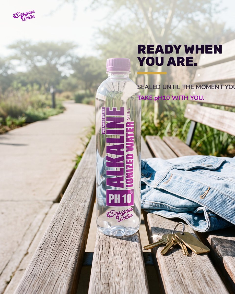 Designer_Water's tweet photo. Ready When You Are. Take pH10 with you. https://t.co/ISGQM00si8 #DesignerWater #pH10 https://t.co/RGTNQZ9Sic