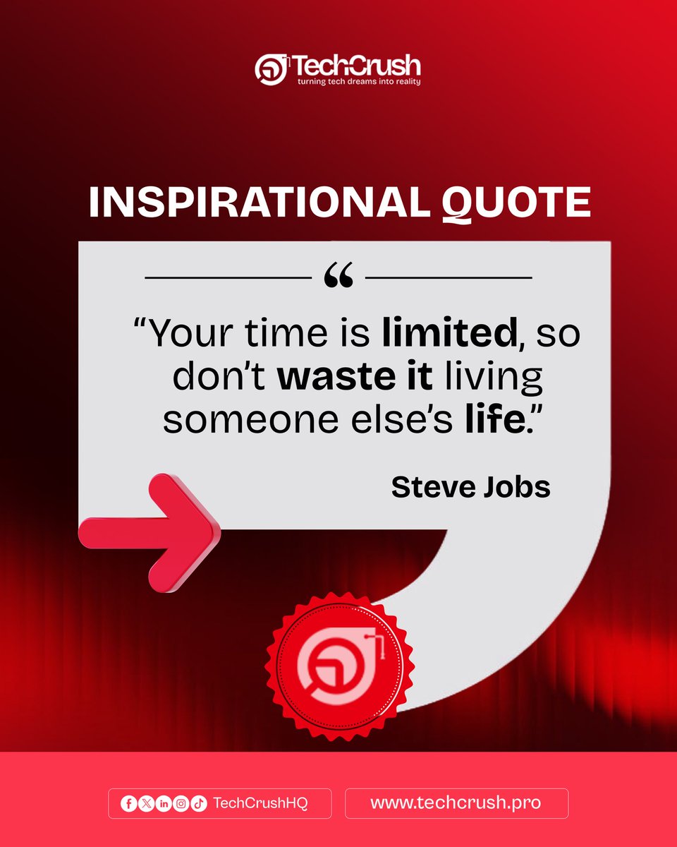 TechCrushHQ's tweet photo. You may not have everything figured out yet, and that’s okay.

Put in the effort to explore, learn, try new things, and figure out what works for you. Give yourself room to change your mind and take a different path when you need to.

Keep looking. Don’t settle. 
#techcrush #tech4africans