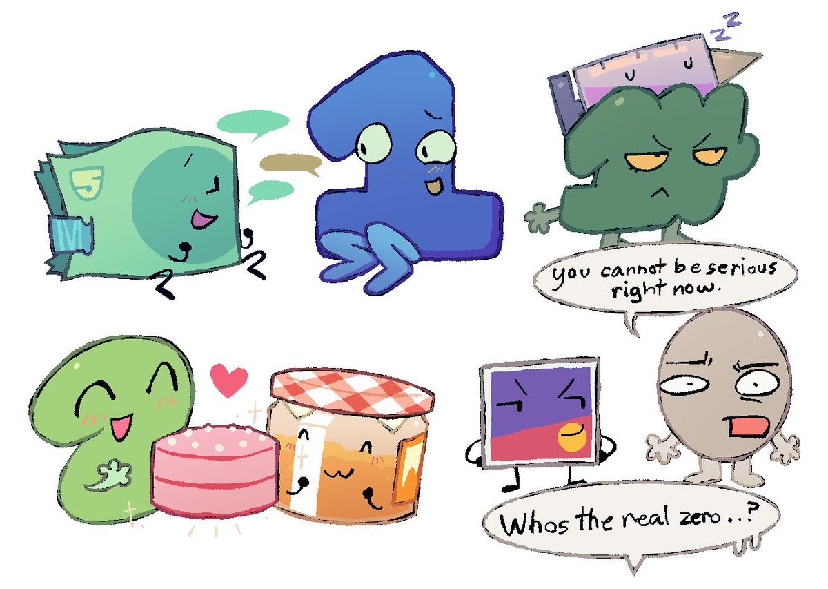 unlicensedyaoi's tweet photo. #bfdie #xfohv i drew some bfdiers hanging out with some algebraliens I Love Them Both https://t.co/tlEdP5tOjT