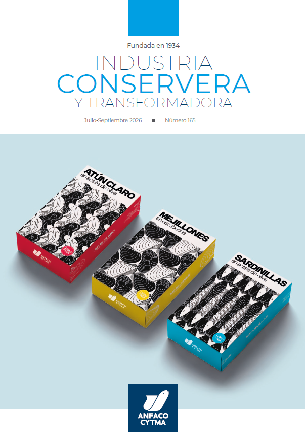 AnfacoCytma's tweet photo. 📖 Ya está disponible el nº 165 de Industria Conservera y Transformadora.

🎙️ Entrevista a la directora ejecutiva de @AESAN_gob_es 
🎨 VIII Premio de Diseño ANFACO
🌍 Comercio, regulación, seguridad alimentaria, innovación y actualidad sectorial.
👉 https://t.co/4Upq4q7rsW https://t.co/oDtyzGLJ7b