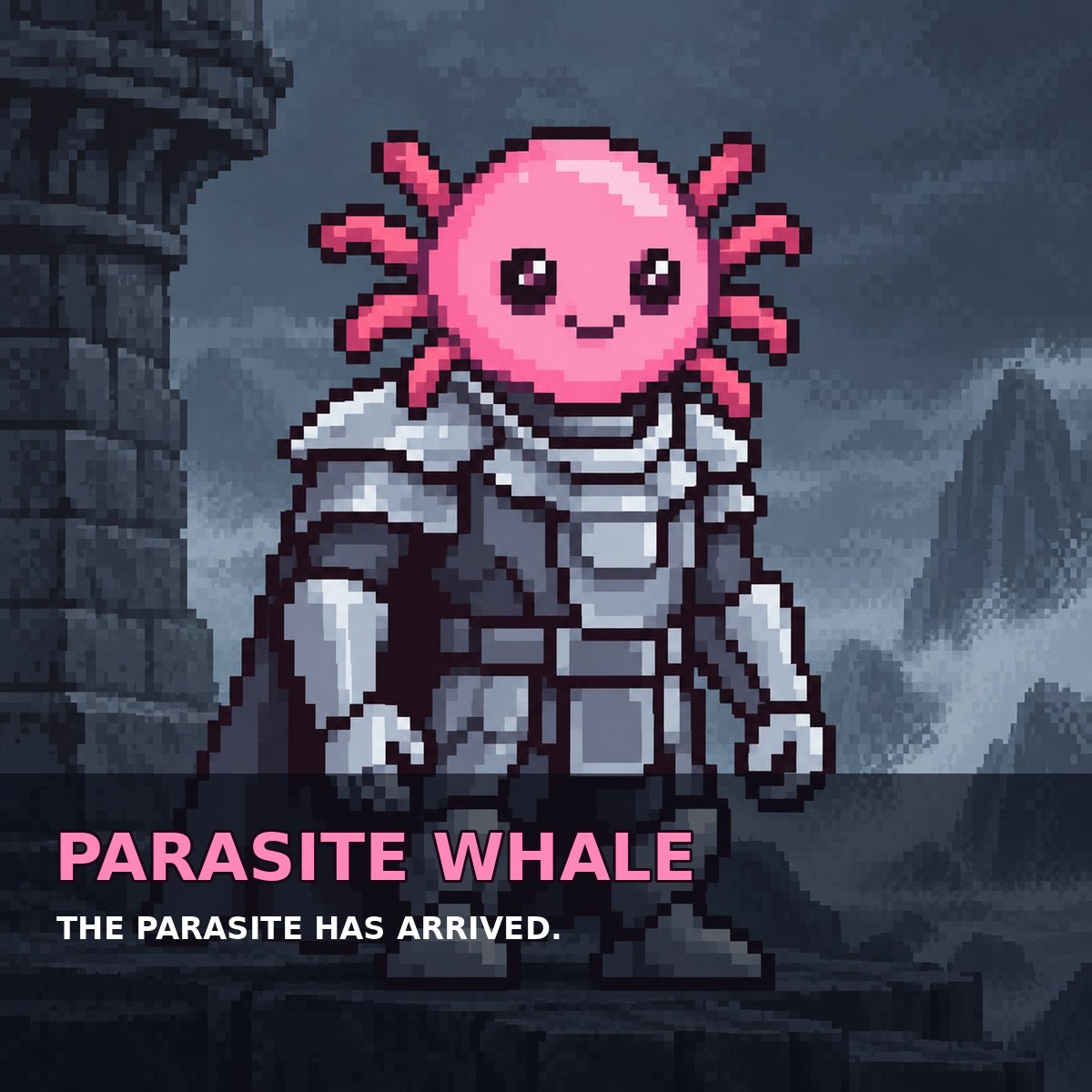 PARASITEWHALE's tweet photo. Something small found something much bigger.
It looks cute. That is probably the first mistake.
PARASITE WHALE is waking up.

#PARASITEWHALE #PARASITE #Solana #SolanaMeme #Memecoin #Crypto https://t.co/gYuPyhqYnz