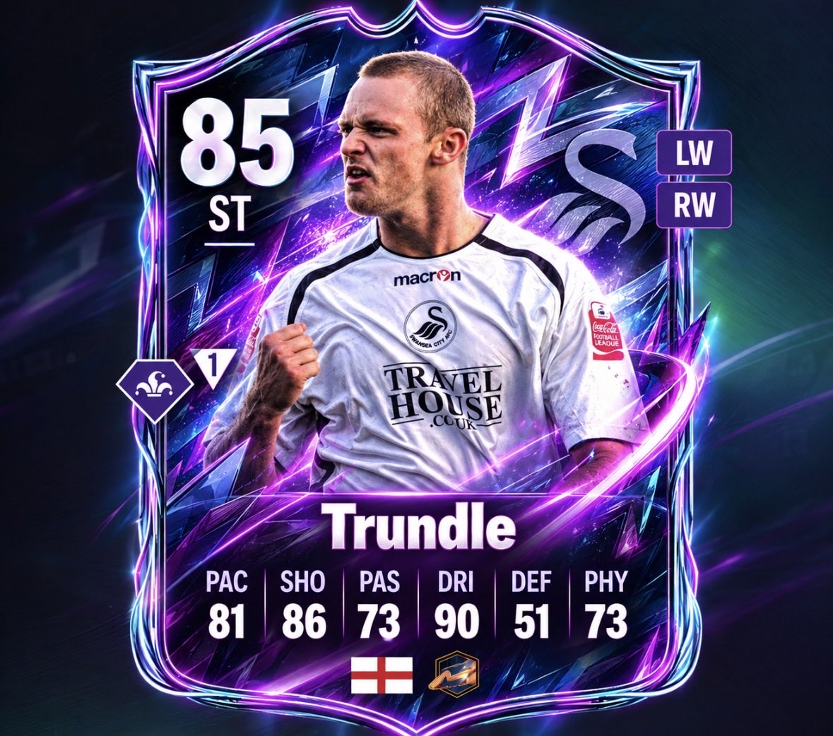 FUTexclusive27's tweet photo. 🚨 LEAKED: Trundle set for FUT 27!

Trundle is reportedly in the files and is expected to be released through a Hero Pack in the coming weeks. The Swansea City legend could finally be apart of fc27! #fc27 https://t.co/Tlo6C91OF0