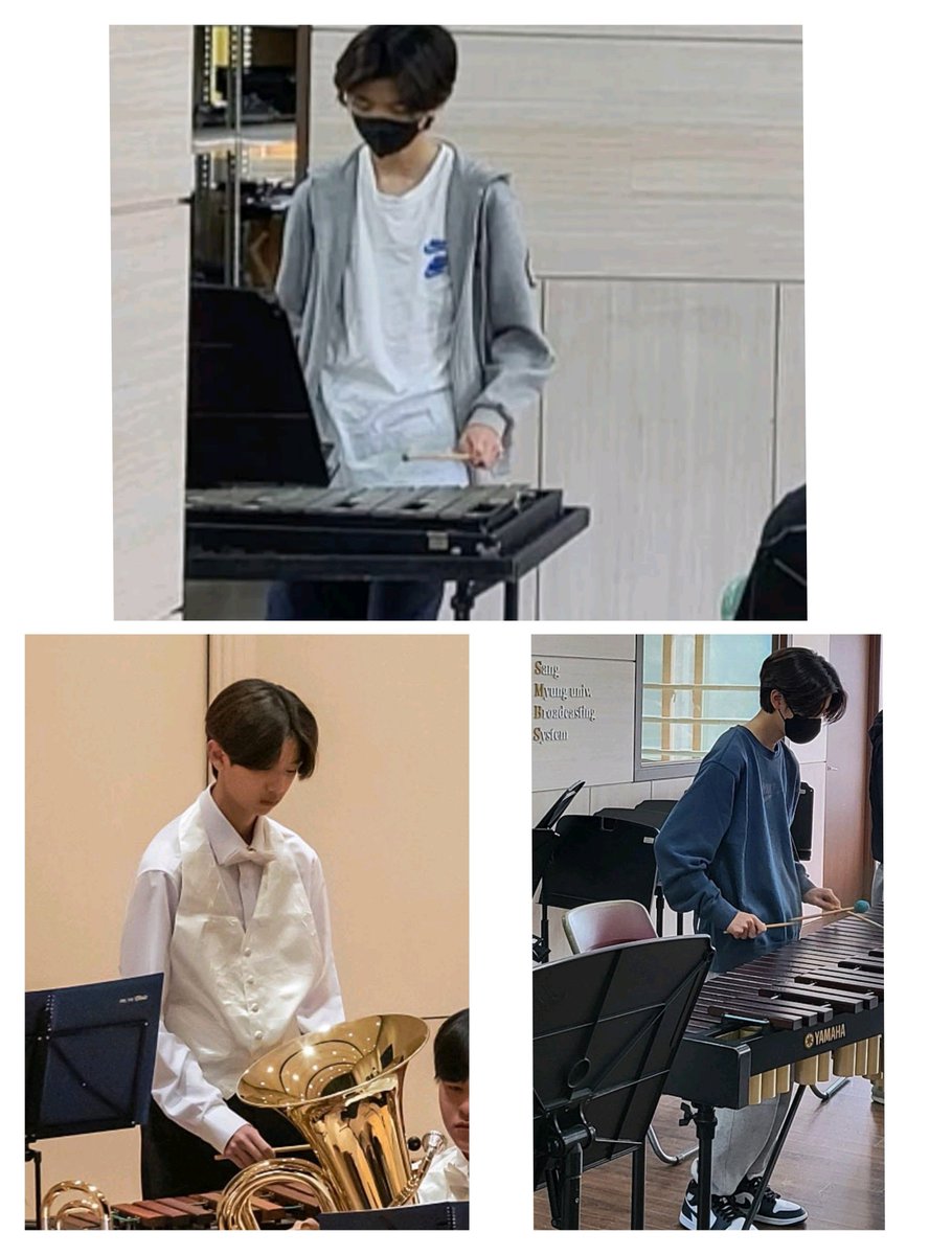 JuhoonPoyoyoi07's tweet photo. Dalam hal instrumen musik pun contohnya marimba pernah dimainkan oleh Juhoonie keren banget adekk jju 🐢♡♡

#JUHOON #주훈 #CORTIS https://t.co/TlBPOUDfSC
