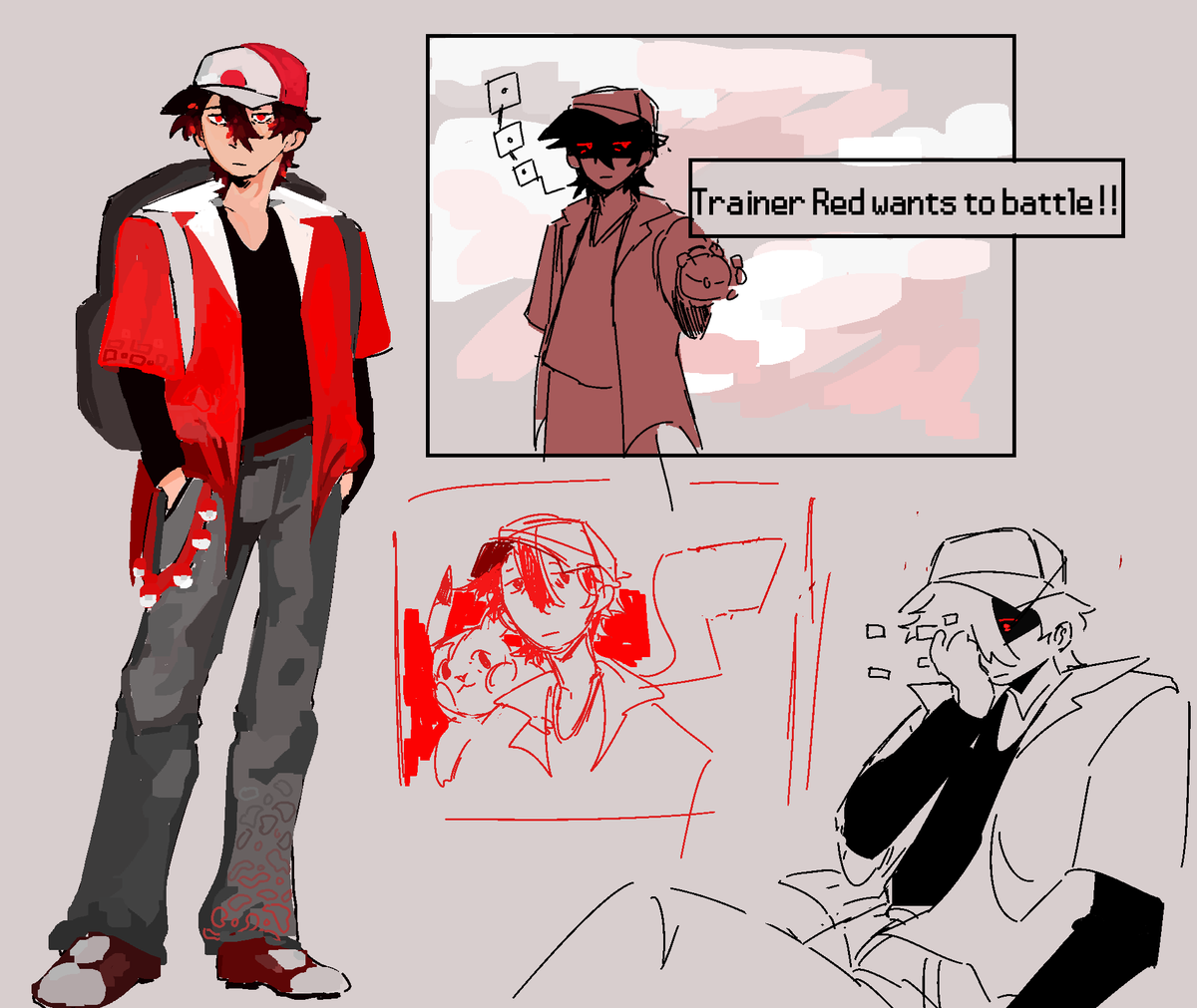 RedMountainIce's tweet photo. wanted to do some ref work for red... yay https://t.co/9MasAD340Z