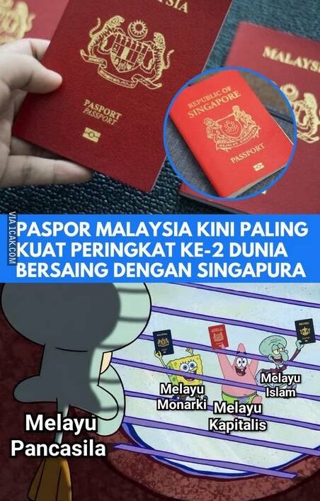 onecak's tweet photo. Adu kekuatan passport https://t.co/8c4tmIaeGS https://t.co/d3wNIyYlEb