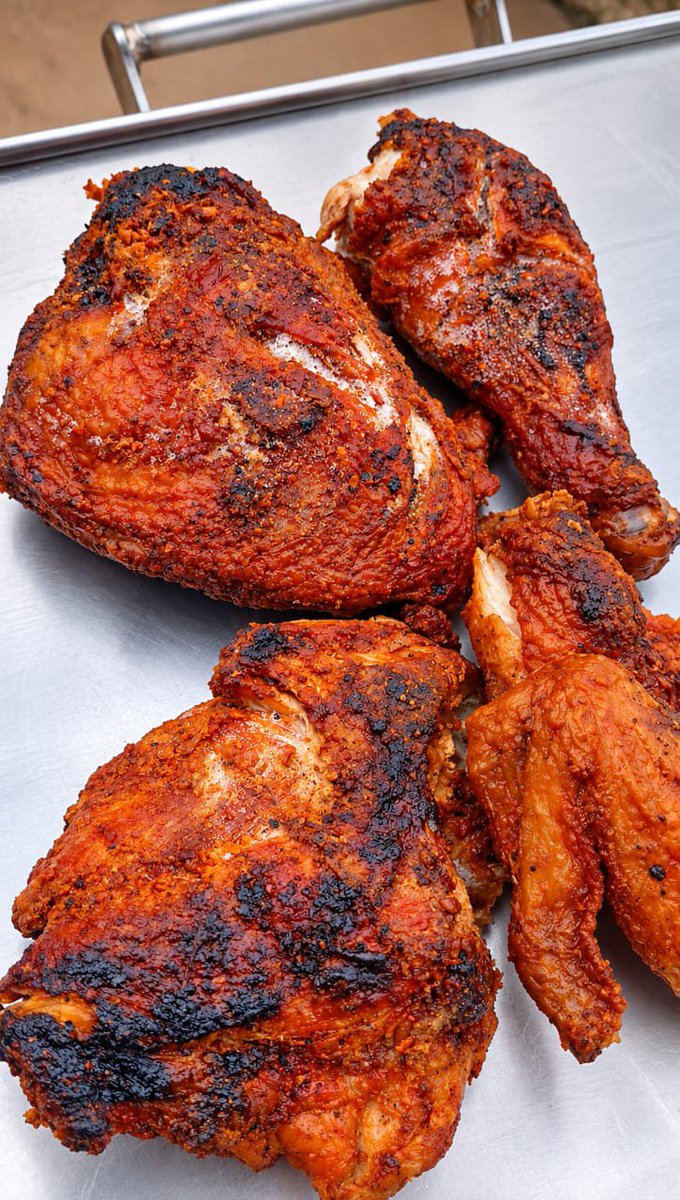 BIGMIKEL_FARMS's tweet photo. CHICKEN SUYA!!! 💯 

Watching your cholesterol?

Enjoy tasty Chicken Suya - Delicious, satisfying &amp; protein-rich.

chicken without excess oil.

Redy to eat... Just buy and heat it up... 💯 

→ Order now: Send a Whatsapp message on 08119903318 https://t.co/EAqOrDlCyB