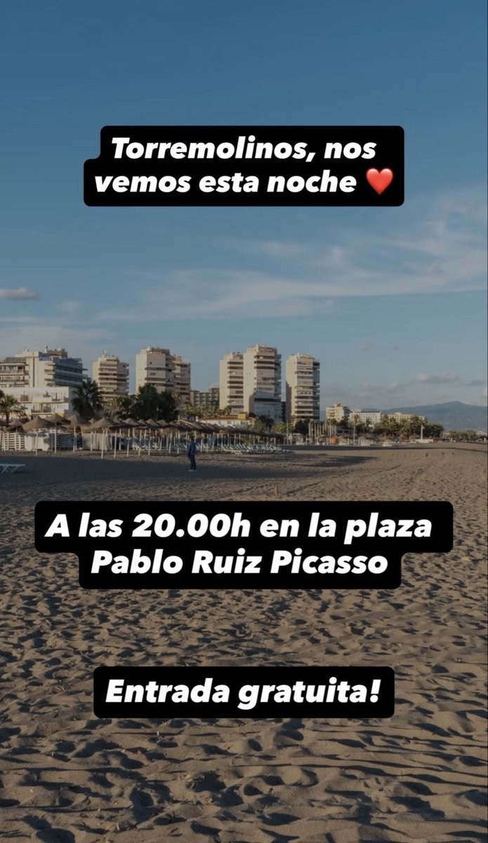 El_Kanka's tweet photo. Esta noche Torremolinos!!! #giralacalma https://t.co/2HUd46PoQP