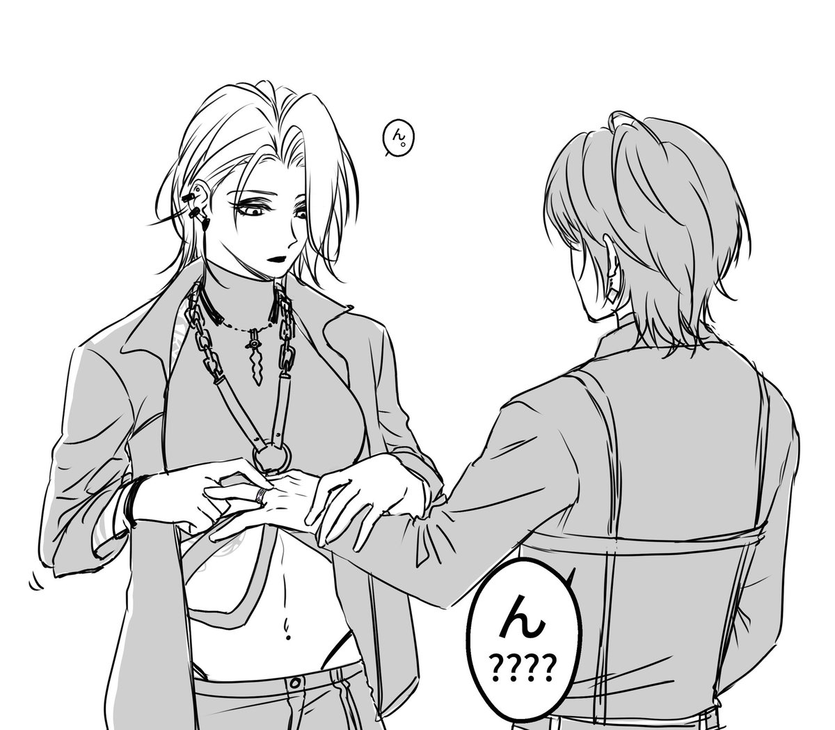 yoi_no1's tweet photo. 「お前にやるよ」の意 https://t.co/Pi8mjfuNag