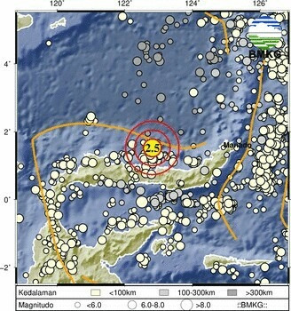 stageof_gto's tweet photo. Info Gempa Mag:2.5, 29-Sep-26 15:00:06 WIB, Lok: 1.52 LU - 122.82 BT (82 km Utara GORONTALOUTARA-GORONTALO), Kedlmn: 26 km ::BMKG https://t.co/YTsJ1F0gnA