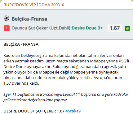 burcidovic's tweet photo. 📢 İDDAA VIP GRUBUM HAKKINDA HATIRLATMA 

Tam 1 senedir devam ettiğim bir iddaa tahminlerimi paylaştığım iddaa bayi grubum var. Her gün aktif olarak yüksek güvenli tahminlerimi bu grupta paylaşıyorum. Katılım tamamen ücretsiz olup kayıtlı iddaa bayinizi benim iddaa bayim ile değiştirmeniz gruba katılım için yeterli.

Görsellerde eklediklerim yalnızca dün gece grupta kazandığımız 4 kupon.

Telegram veya buradan özel mesaj yoluyla bana ulaşabilir, grubuma katılabilirsiniz. 
https://t.co/a35w3jJucv