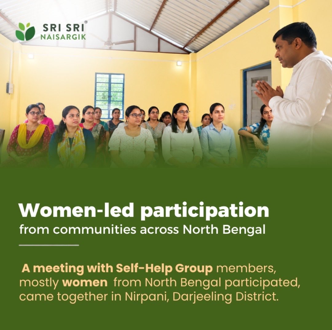 artofliving_SSN's tweet photo. Sri Sri Naisargik is advancing sustainable tea cultivation across North Bengal with Vardaan &amp; JagPaavani.

Nurture the soil. Strengthen the plant. Grow sustainably. 🌿 https://t.co/Ht38L1bJu2