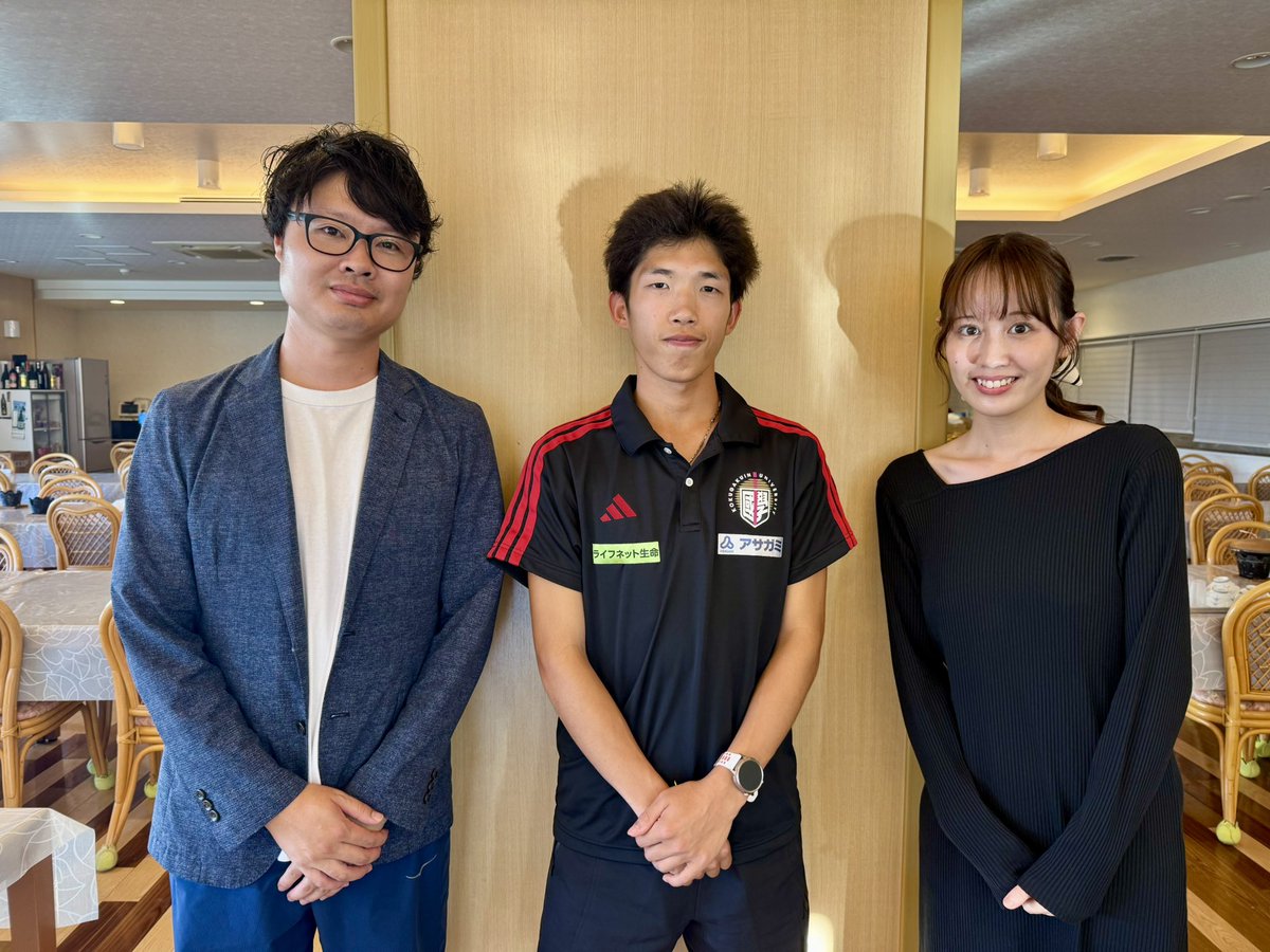spo_joqr's tweet photo. 西村菜那子さんの新番組『#ラジオ版西村駅伝』
初回放送は10/1(木)17:50-です✨

先日國學院大學の合宿に取材にお伺いしました🏃‍♂️尾熊迅斗選手、髙石樹選手のインタビューをお送りします🎤

高橋将市アナが心を込めてお送りする『ルーキーさんいらっしゃい！』は帝京大学・松尾航希選手を紹介します！ https://t.co/w48nFHac8u