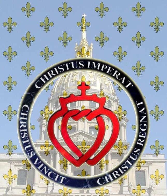 MenteCorpore34's tweet photo. #Serviamus Tout en étant #excommuniés #NOUS #catholiquesetfrançais demeurons #semperidem #adAltareDei #adDominum pour l'#Honneur de #NotreSeigneur #JésusChrist ⚜️👑✝️ 👑⚜️ #cvcrci https://t.co/iBtBUJ4pPD