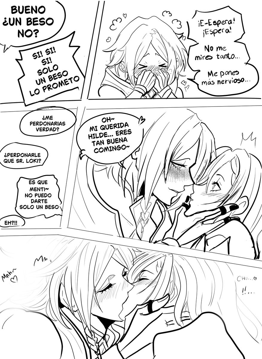 Michelenostrada's tweet photo. FLORES X BESO🌻

#shuumatsunovalkyrie #ror #snv #loki #brunhilde #recordsofragnarok #lokibrun #lokiandbrunhilde https://t.co/cRZ2bzprQc