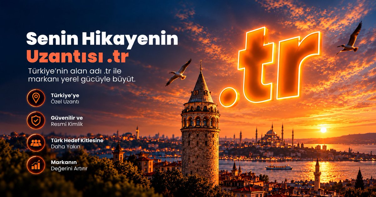 isimtescilNET's tweet photo. .TR uzantısı ile markana yerel bir kimlik kazandır, Türk hedef kitlene daha yakın ol ve dijital dünyada güvenilirliğini güçlendir!

👉 Markana uygun .tr alan adını şimdi keşfet!

#tr #alanadı #domain #domainname #marka #dijitalpazarlama #dijitalmarka https://t.co/Z5iTZbwutR