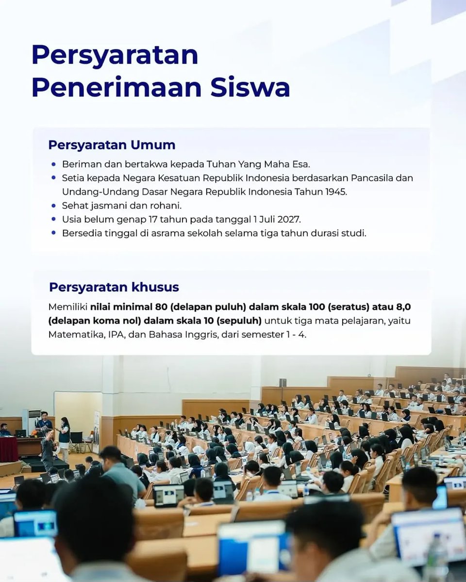 polres_madiun's tweet photo. SAATNYA WUJUDKAN CITA-CITA DI LINGKUNGAN PENDIDIKAN BERKUALITAS!
#SPMB2027 #SMAKemalaTarunaBhayangkara #KemalaTarunaBhayangkara #100PersenBeasiswa #BeasiswaPendidikan #PendidikanBerkualitas #SekolahUnggulan #GenerasiBhayangkara #TahunAjaran2027 #InfoPendidikan https://t.co/Q710VSCwfZ