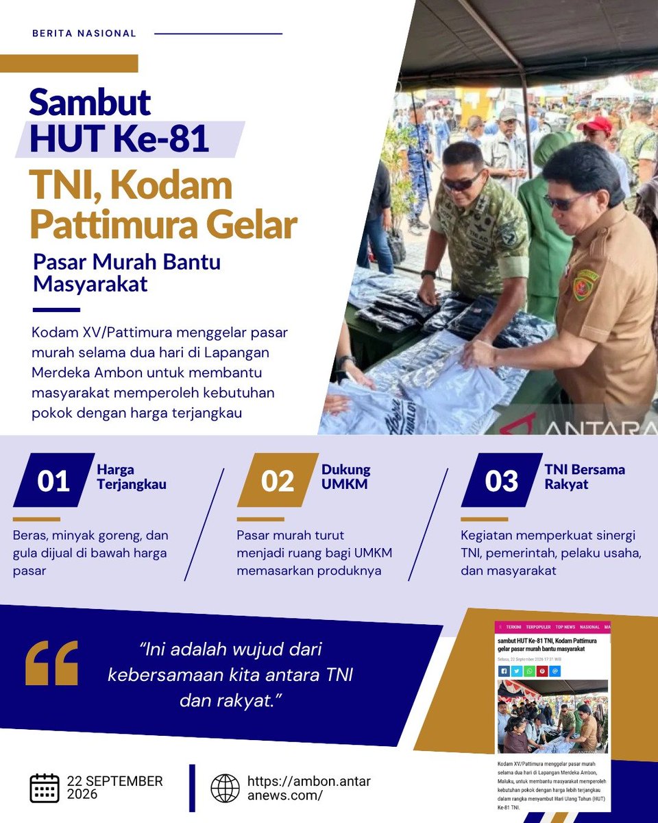 nengftrisyh's tweet photo. Dari Sabang hingga Merauke, dari Miangas sampai Pulau Rote, rasa peduli TNI mencakup seluruh daerah Indonesia secara menyeluruh.

Wujud Nyata Kepedulian https://t.co/rUnOcu10iD