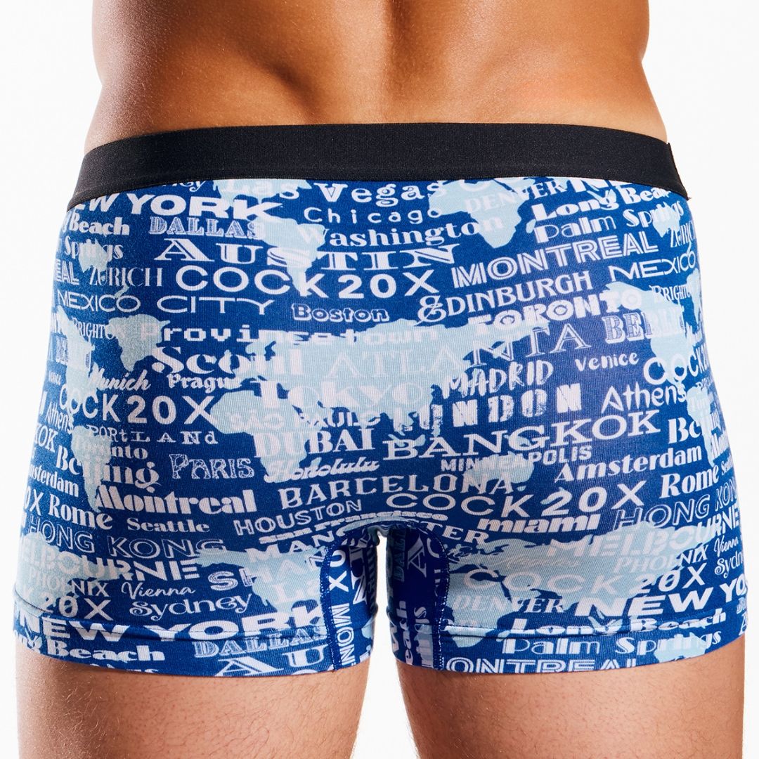 cocksox's tweet photo. The limited edition Vicennial print is available in #Black and #Blue across five of our most popular styles https://t.co/rNmJCMIiH2 - #KimitedEdition #vicennial #CocksoxVicennial #print #style #underwear #TwentyYearsTogether #20YearsOfCocksox https://t.co/B13u7cDmUR