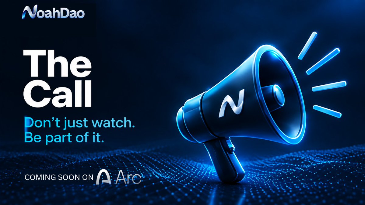 NoahDao_hq's tweet photo. 🌊 THE NOAH DAO ERA BEGINS TODAY ON @Arc Network! 🚀

​The wait is officially over. #NOAH is making its voyage to the Arc ecosystem, and the engine is officially running.

​If you’ve been watching from the sidelines... consider this your sign to wake up. 🚨

​📍 WHAT’S UNLOCKING ON THE ROADMAP:
​🔁 Trading live on @Uniswap
​📊 Instant tracking on @DexScreener & @DEXToolsApp @GeckoTerminal
​🦎 Listings locked for @CoinGecko & @CoinMarketCap
Wallet Tracking On: @BitgetWallet @wallet @KuCoin_Web3 @BitgetWalletFam @gatedex @Alpha_bybit
​🏛 CEX Blitz: Tier 3, Tier 2, & Tier 1 Exchange announcements loading... ⏳️

​Don't wait to buy when the timeline is already flooded with green candles. 
Get in early, get informed, and ride the wave with us. 🛳

🛳 Explore: https://t.co/Sq1qJQcS6E 
​🗨 Join the Tribe: https://t.co/tcbZyo90Cu
📄 Read the Blueprint: https://t.co/7e8je3sfFi

​#NOAH is here. Are you aboard? 🌊🔥
