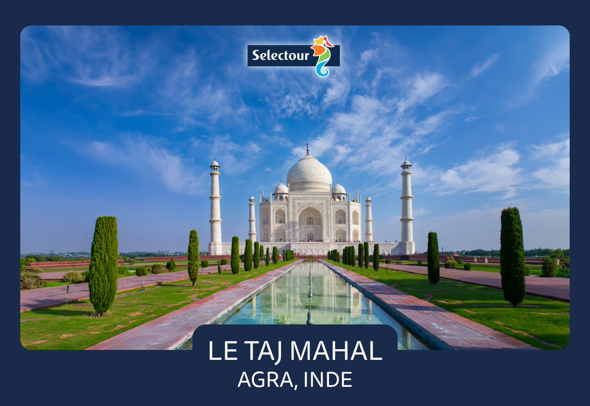 Selectour's tweet photo. LE SAVIEZ-VOUS ?

Le Taj Mahal a été construit au XVIIᵉ siècle par l’empereur moghol Shah Jahan en mémoire de son épouse Mumtaz Mahal. Il a fallu près de 22 ans pour achever ce monument emblématique.

🇮🇳 Envie de découvrir l’Inde ? https://t.co/aMMD5NAVbR https://t.co/LaT1XbfrEz