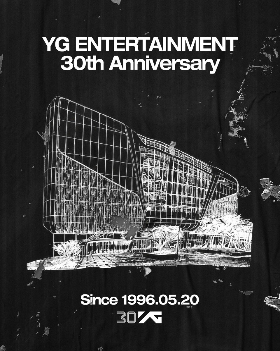 YGJAPANofficial's tweet photo. [📢]

𖥔.🖤┈┈┈┈┈┈┈┈┈
𝗬𝗚 𝗘𝗡𝗧𝗘𝗥𝗧𝗔𝗜𝗡𝗠𝗘𝗡𝗧
𝟯𝟬𝘁𝗵 𝗔𝗻𝗻𝗶𝘃𝗲𝗿𝘀𝗮𝗿𝘆
┈┈┈┈┈┈┈┈┈🌐⟡.·

1996 ▷▶▷ 2026

YG ENTERTAINMENT 創立30周年
これまでYGの音楽を愛してくださった皆様へ

新たに30周年企画を準備中です✨
特別なプロジェクトの続報をぜひお楽しみに🖤

#YG30thAnniversary #YG