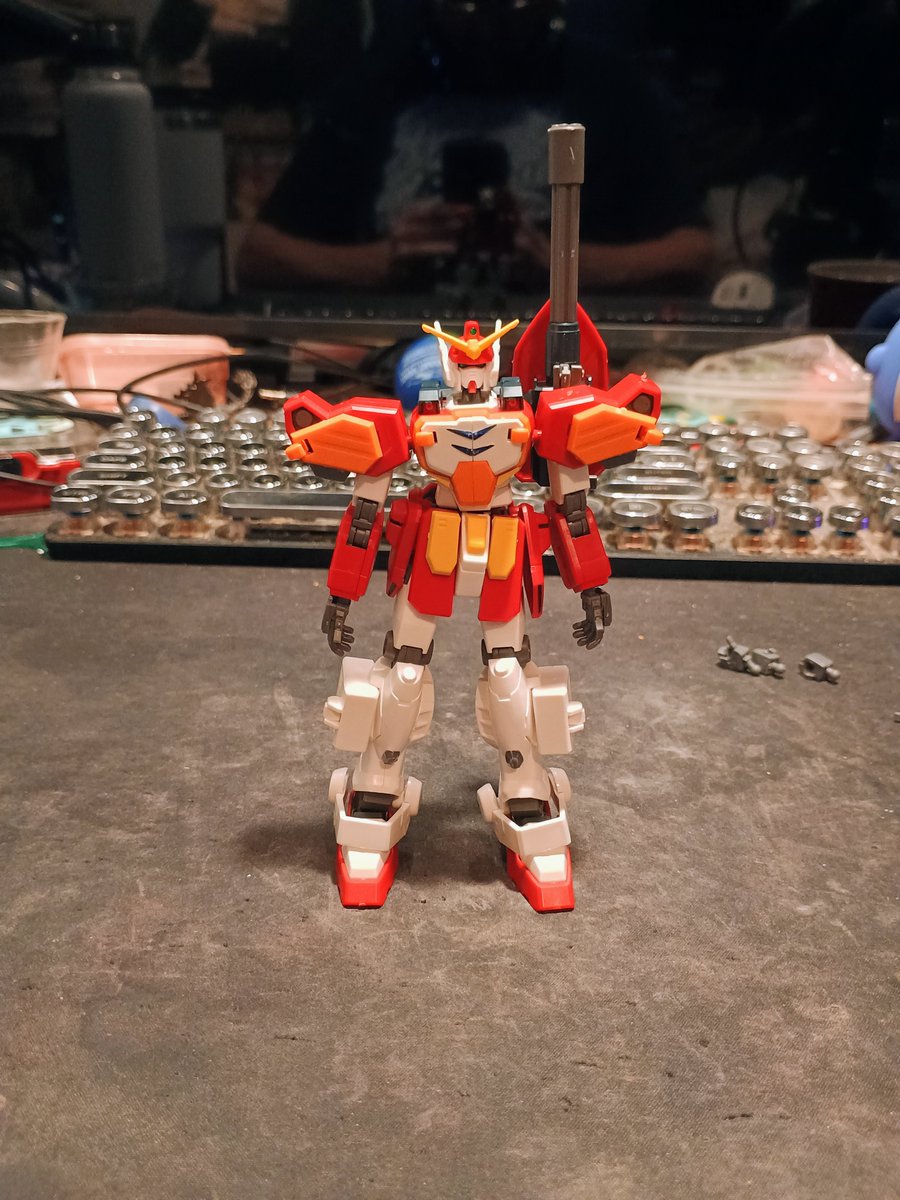 Frost_Effect's tweet photo. Gundam model Heavy Arms is done 

#miniatures #gundam #models https://t.co/o9KJJekolX