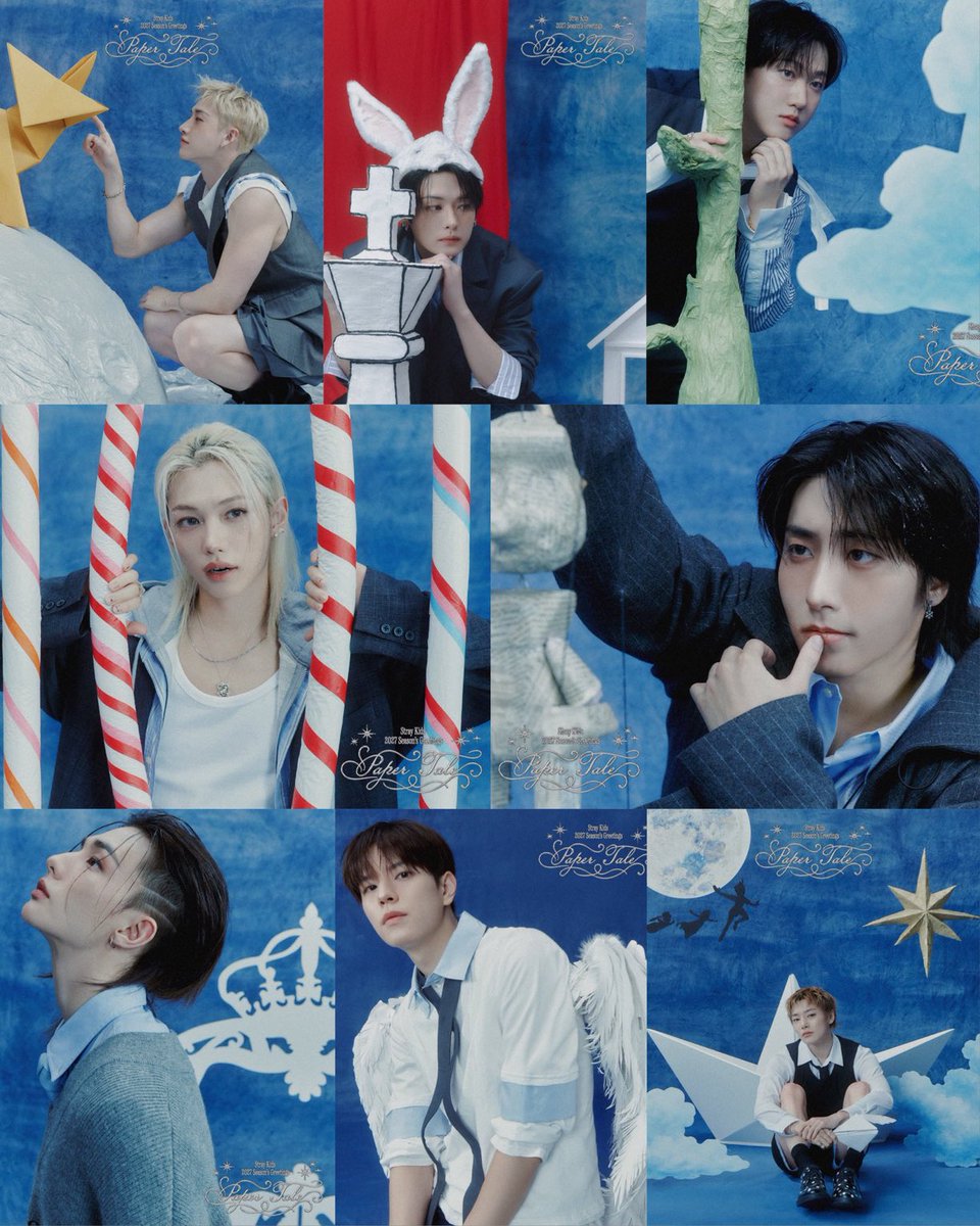 kbgmedia's tweet photo. #StrayKids announced 2027 Korean season's greetings "Paper Tale" https://t.co/mLIQmRrRhR