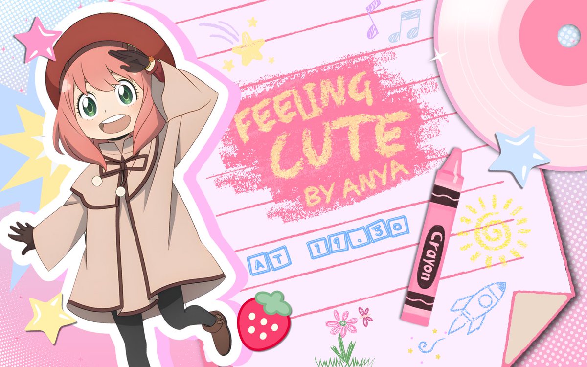 ShiawaseCIub's tweet photo. ⠀⠀
˖᯽幸˖· ─ MELODY SPRINKLES。］

Sprinkle some tunes into our day! It’s time to sing along together with fwends with @BubsAnya that will help us to turn on the radio at 7.30 PM. Share some songs you love and let’s fill the club with Feeling Cute melodies!
⠀⠀ https://t.co/1I2mTsZaBi