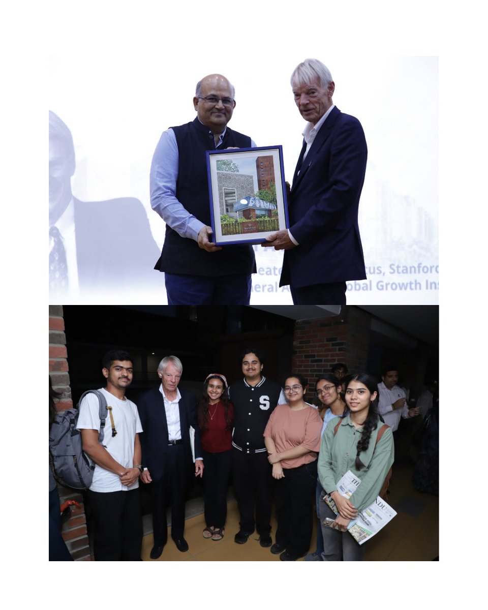 AshokaUniv's tweet photo. Ashoka University, in collaboration with Iron Pillar, launched the Iron Pillar Initiative in Global Learning (IGL), a joint initiative aimed at creating new pathways for international experiential learning, interdisciplinary education, research collaboration, and career development for students.

As part of the launch, Nobel Laureate Michael A. Spence delivered the Iron Pillar Distinguished Lecture, highlighting the importance of research and innovation in India’s evolving economic landscape and the need to create greater access to global opportunities for the next generation of talent.

The event also featured an overview of the India-Japan Economic Corridor Report by K. VijayRaghavan, Chair, Science Advisory Council, Ashoka University.