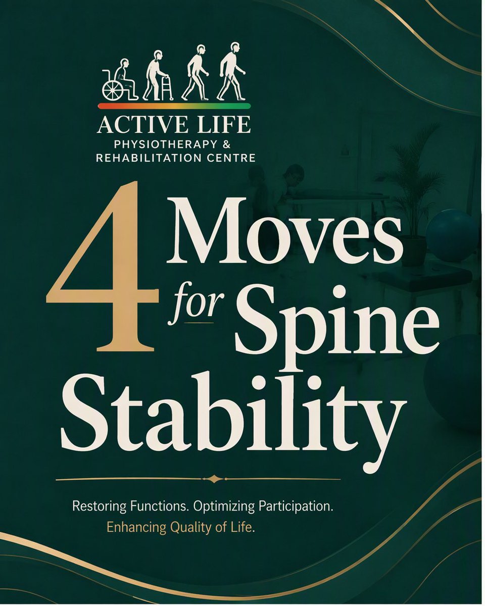 ALPhysioRehab's tweet photo. Recurring low back discomfort may involve poor deep-core activation and movement control. Evidence-based physiotherapy can help improve spinal support and movement quality.
π Active Life, Aliganj
π +91 74081 32604
#Physiotherapy #LowBackPain #CoreStrength #SpineHealth https://t.co/PBB5OZpA7G