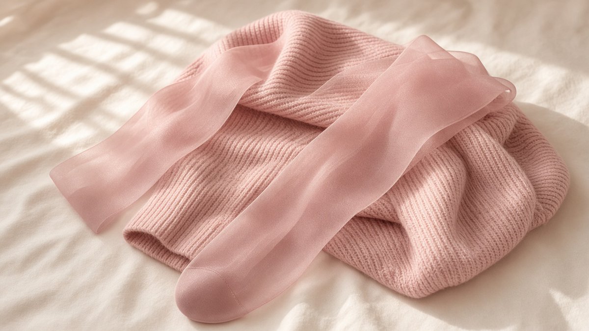 sheerPinkGirl's tweet photo. morning formula: soft pink seamless pantyhose + a soft pink knit sweater. soft legs for errands… empty soft girl brain lol https://t.co/4vZhx36bWI