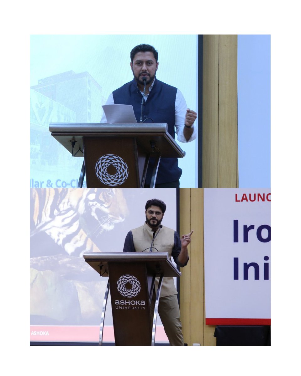 AshokaUniv's tweet photo. Ashoka University, in collaboration with Iron Pillar, launched the Iron Pillar Initiative in Global Learning (IGL), a joint initiative aimed at creating new pathways for international experiential learning, interdisciplinary education, research collaboration, and career development for students.

As part of the launch, Nobel Laureate Michael A. Spence delivered the Iron Pillar Distinguished Lecture, highlighting the importance of research and innovation in India’s evolving economic landscape and the need to create greater access to global opportunities for the next generation of talent.

The event also featured an overview of the India-Japan Economic Corridor Report by K. VijayRaghavan, Chair, Science Advisory Council, Ashoka University.