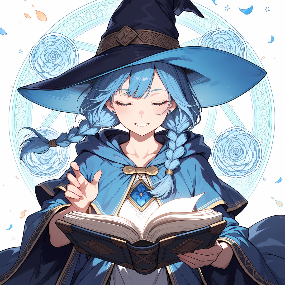 lucent_works's tweet photo. 静かに紡ぐ、その一頁に魔法が宿る。
With every turning page, a little magic awakens.

#AIイラスト #AIart https://t.co/iGNtD6wxlZ