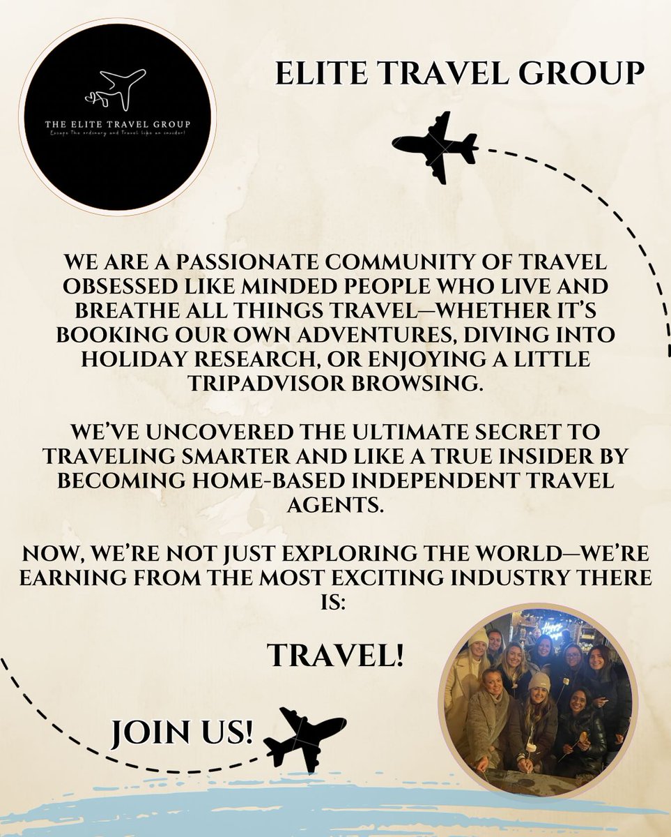 httpfafaf's tweet photo. ✨JOIN OUR TEAM ✨

Join my independent travel agent team and unlock the freedom to work on your terms, earn while you explore, and build unforgettable experiences for yourself and others. Take the leap, invest in your passions, and watch the world https://t.co/4hWhoLHw6v