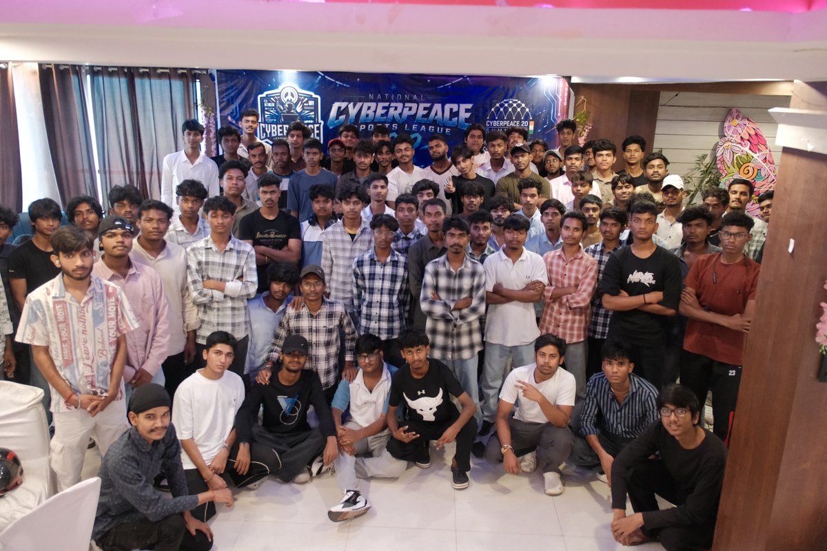 NewsStar69313's tweet photo. National CyberPeace eSports League (CEL) 10.0 Begins Its Journey from Ranchi on the Eve of the International Day of Peace.
#National #CyberPeace #eSports #League #CEL10.0 #Begins #Its #Journey #from #Ranchi #Eve #International #Day #Peace #NewDelhi #Delhi
https://t.co/garHx7XR3h https://t.co/K9C8vjoJEg
