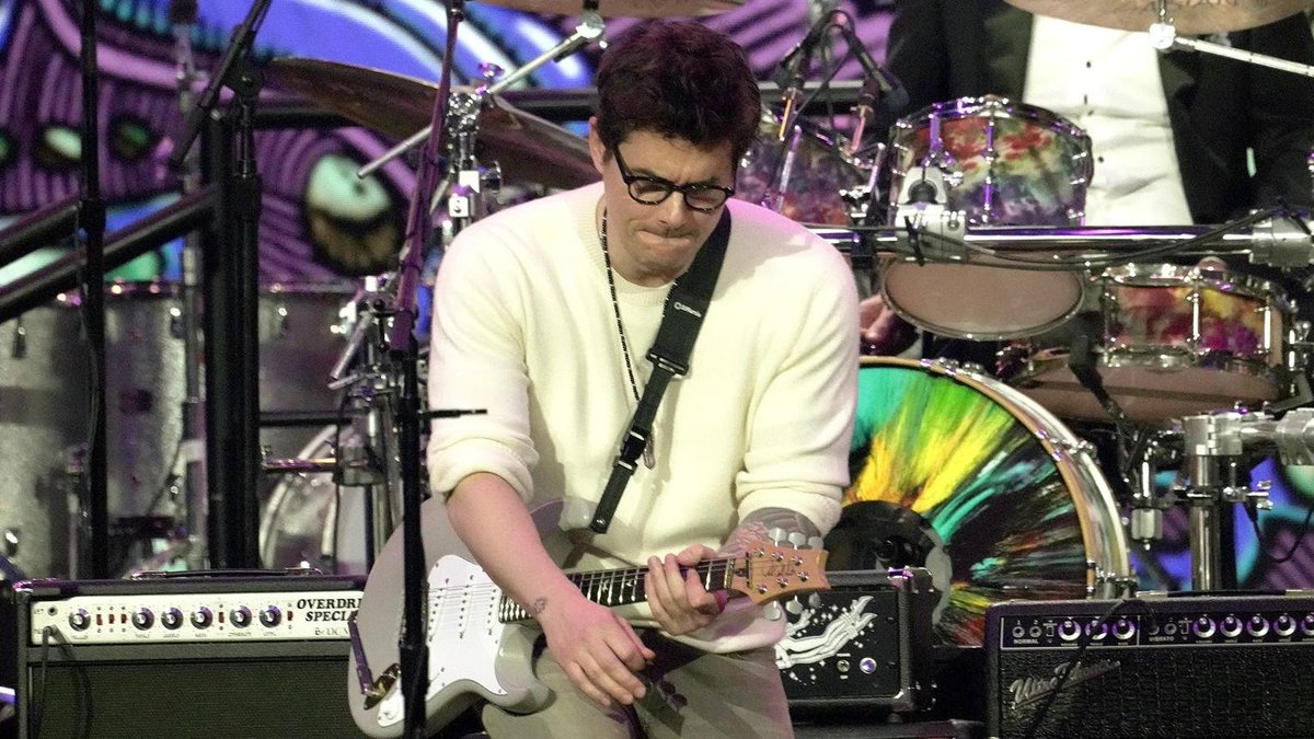 MusicFab122597's tweet photo. John Mayer is heading back to Sphere for six shows in April 2027 — with solo sets, a full band and the John Mayer Trio all part of the experience. That’s a lot of Mayer in one weekend. #JohnMayer #Sphere #LiveMusic https://t.co/1TDImNni7j