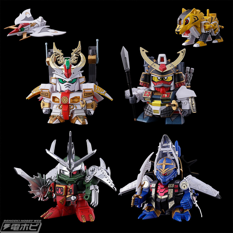 hobby_magazine's tweet photo. 【150RP】『SDガンダムBB戦士 SD戦国伝』武者七人衆編を彩った光と闇のキャラクターたちがセットになって登場！2種のセット商品が9月29日（火）予約開始！

https://t.co/Ks00MnjflD

#ガンダム #ガンプラ https://t.co/3c2YEnbcLe