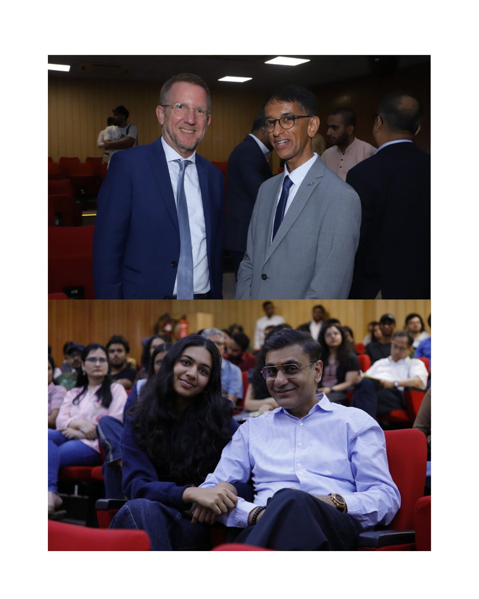 AshokaUniv's tweet photo. This was followed by a panel discussion on ‘Economics, Technology and Global Learning’, moderated by K. VijayRaghavan, and featuring Alain Bifani, Founder and Chair of the Board of Directors, Hemera; Anand Prasanna, Managing Partner, Iron Pillar; Sushant Palakurthi Rao, Managing Director, Global External Relations, Agility; Archish Mittal, Vice President, Iron Pillar and Co-Chair, IGL Advisory Council, Ashoka University; and Prachi Mishra, Dean, Rakesh Jhunjhunwala School of Economics and Finance and Professor of Economics at Ashoka University.

The initiative will build on Ashoka University’s existing portfolio of global internships, academic programmes, research opportunities, and public engagement initiatives, further expanding pathways for students to engage with international institutions, industry, policy, and emerging areas of knowledge.

(@PramathSinha, @AshishDhawanTCF, @rishikesha, @kvijayraghavan, @archishmittal, @Anand_IP, @PrinSciAdvOff, @GlobalAshoka)

#AshokaUniversity