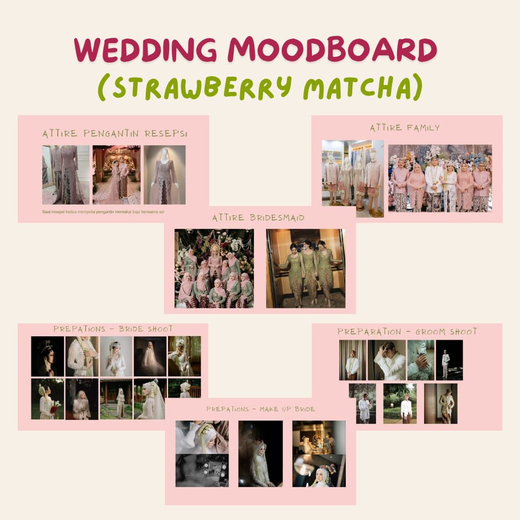 kindpickss's tweet photo. POV: kamu suka Strawberry Matcha dan sekarang kepikiran, “kalau dijadiin tema wedding lucu nggak ya?” 😭🍓🍵

Jawabannya: LUCU. Apalagi kalau warna, bunga, dan dekorasinya disusun dari awal biar tetap harmonis 🤍

editable di Canva ✨
👉🏻 https://t.co/3e3h0UciEb https://t.co/s2zZRvT00q